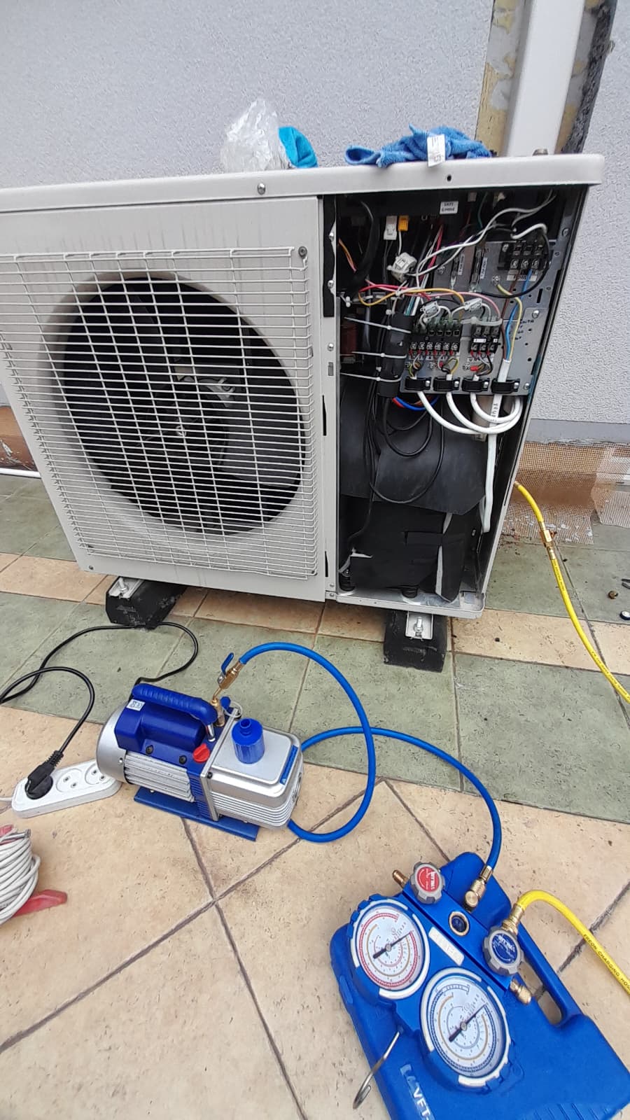 Klimatyzator po instalacji – Wrocław